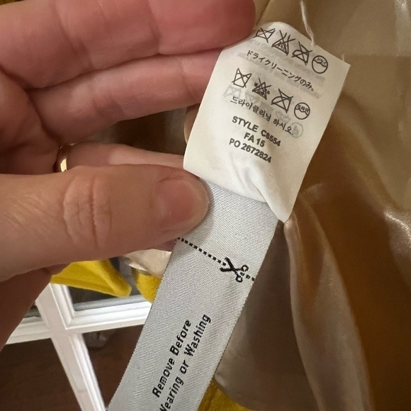 J.Crew Majesty Peacoat Stadium Cloth by Nelo Gori- size 2 - Picture 12 of 12